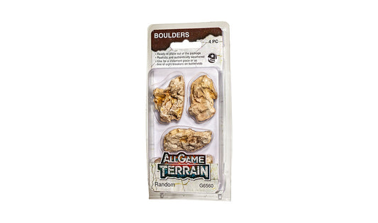 Woodland Scenics G6560 All Game Terrain Boulders Random