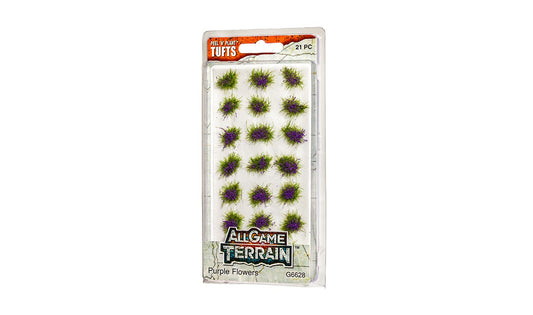 Woodland Scenics G6628 All Game Terrain Peel 'n' Plant Tufts Purple Flowers