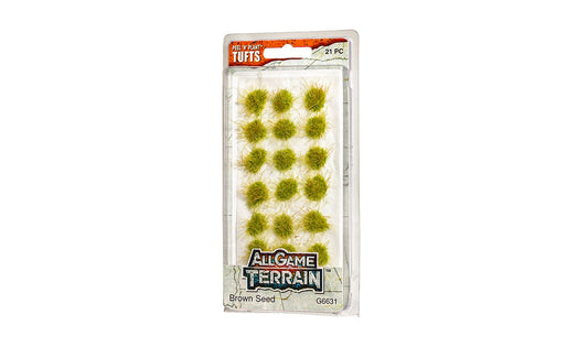 Woodland Scenics G6631 All Game Terrain Peel 'n' Plant Tufts Brown Seed