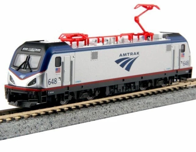 Kato 137-3003 N Scale Siemens ACS-64 Electric Locomotive Amtrak 648