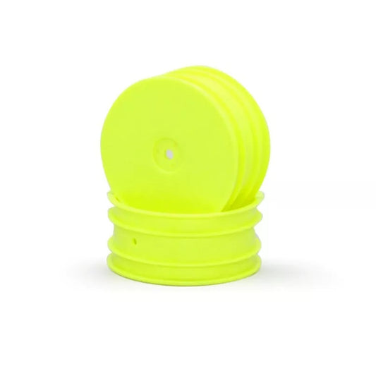 Kyosho W5201YD Off-Road Front Wheels for 4WD 1:10-scale (2.2-inch/Yellow/2pcs)