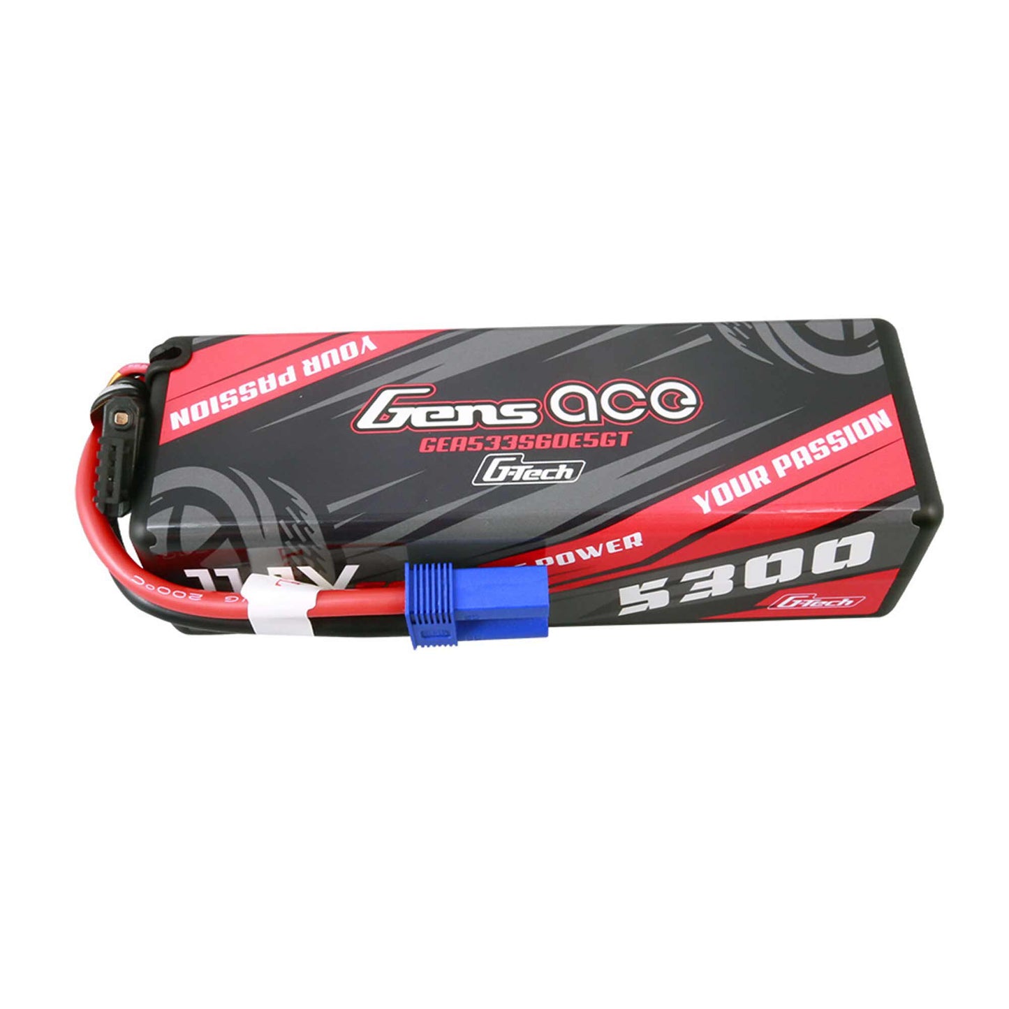 Gens Ace G-Tech Smart 3S LiPo Battery 60C 11.1V/5300mAh w/EC5 Connector