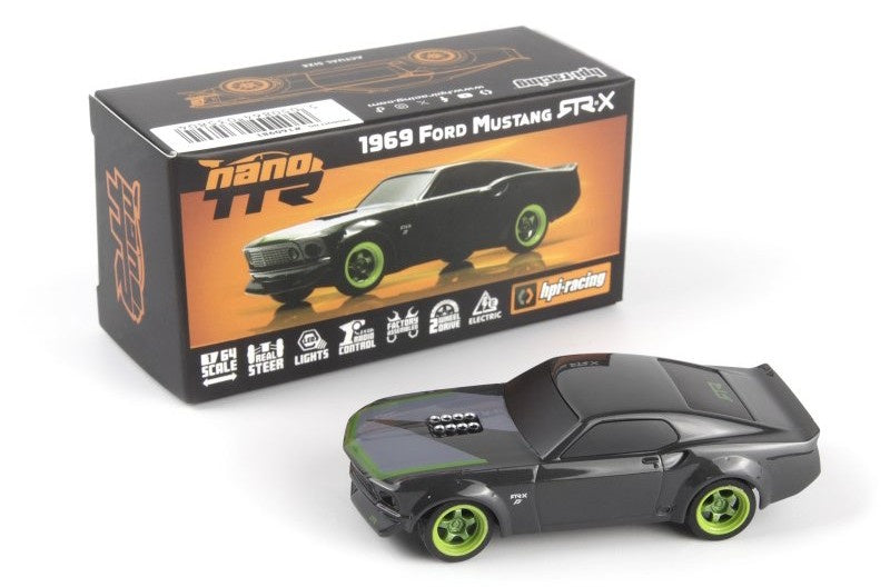 HPI 160981 Nano-TTR 1969 Ford Mustang RTR-X (Car Only)