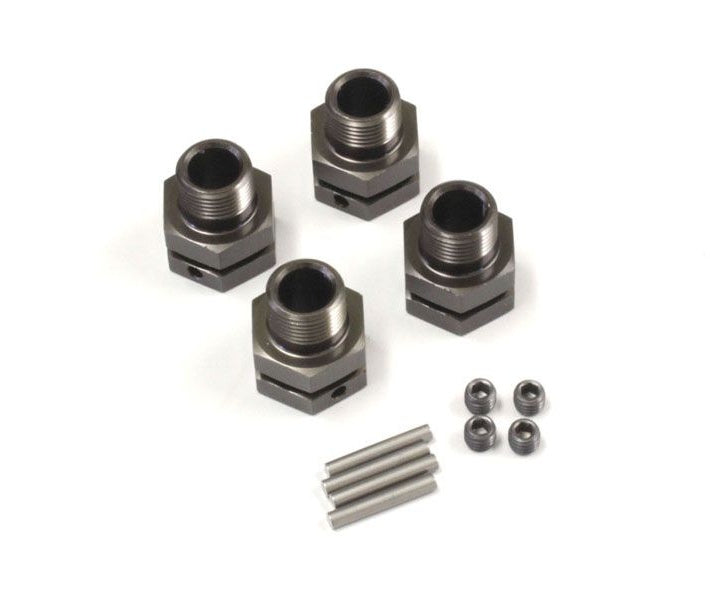 Kyosho IFW327GM Wheel Hub (M/ST-R/Gunmetal/4pcs).