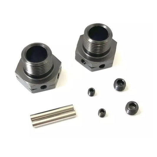 Kyosho IFW625WB Wheel Hub (Wide/Gunmetal/2pcs/MP10)