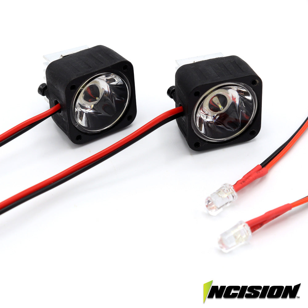 Vanquish IRC00452 Incision Series 3 LED Light Kit, rock light and controller detail