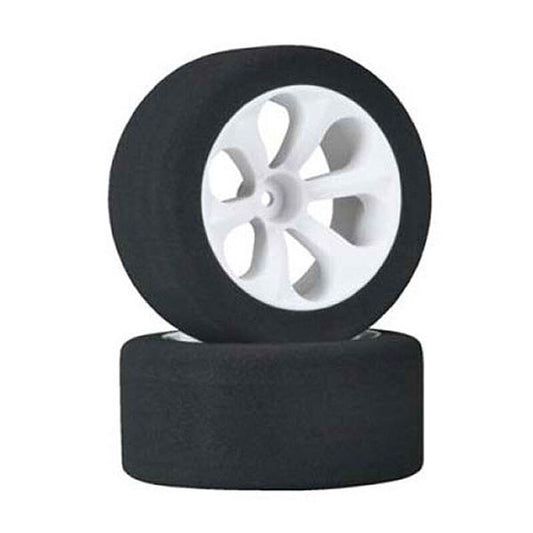 Jaco Prism Low Profile 1/10 Mounted Truck Rear Foam Tires 40 Shore w/12mm Hex