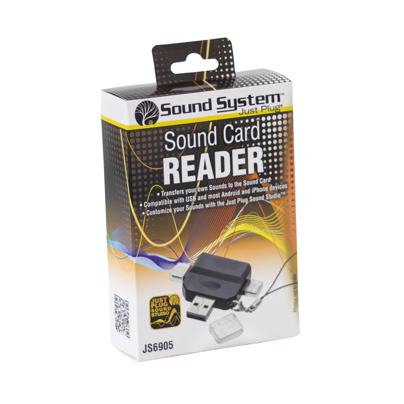 Woodland Scenics JS6905 Just Plug Sound Card Reader Model Railroad Audio
