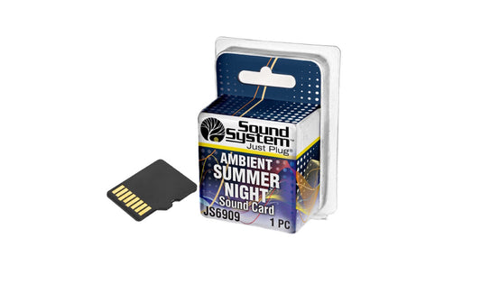 Woodland Scenics JS6909 Just Plug Ambient Summer Night Sound Card