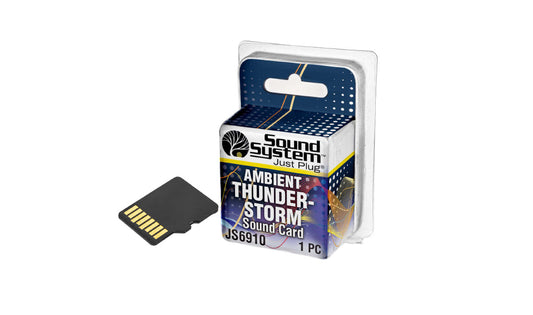 Woodland Scenics JS6910 Just Plug Ambient Thunderstorm Sound Card