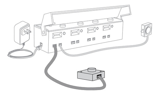 Woodland Scenics JS6957 Just Plug Push Button Trigger