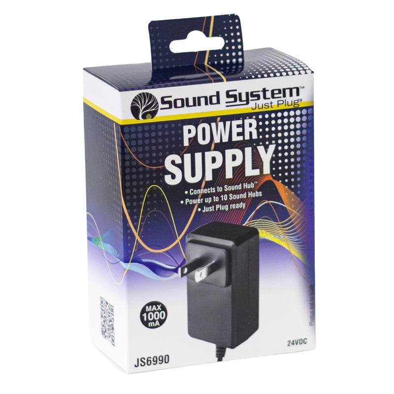 Woodland Scenics JS6990 Just Plug Sound System Power Supply US 24V DC