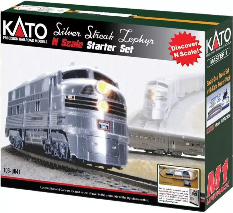 Kato 106-086 N Scale N Union Pacific Excursion Train 7-Car Set