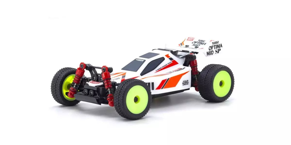 Kyosho 32096W MINI-Z Buggy Readyset TURBO OPTIMA Mid Special White