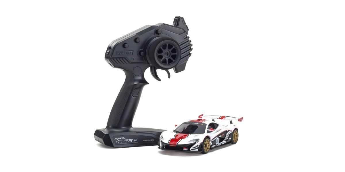 Kyosho MR-03 Mini-Z RWD ReadySet w/McLaren P1 GTR Body w/KT-531P