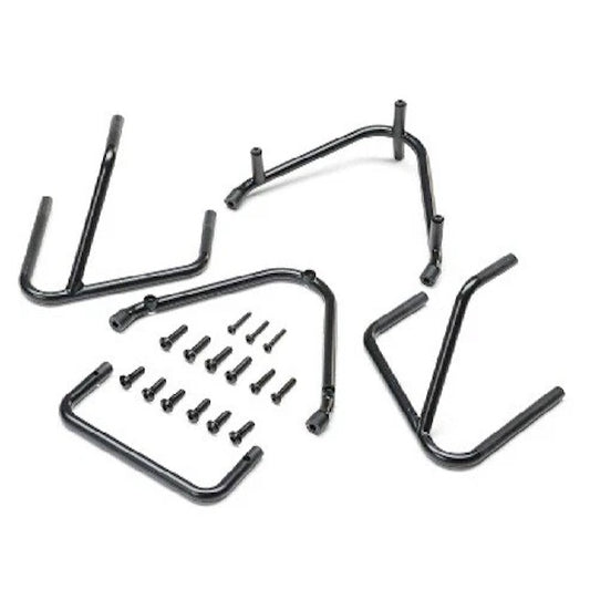 Losi LOS-1898 Bumper Set, Black: 22S Sprint