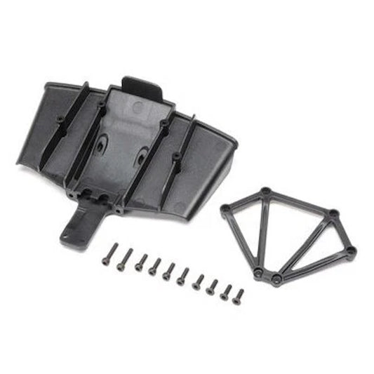 Losi LOS-1915 Rear Diffuser w/ Brace & Hardware for 1/12 NASCAR RC Car Grom.