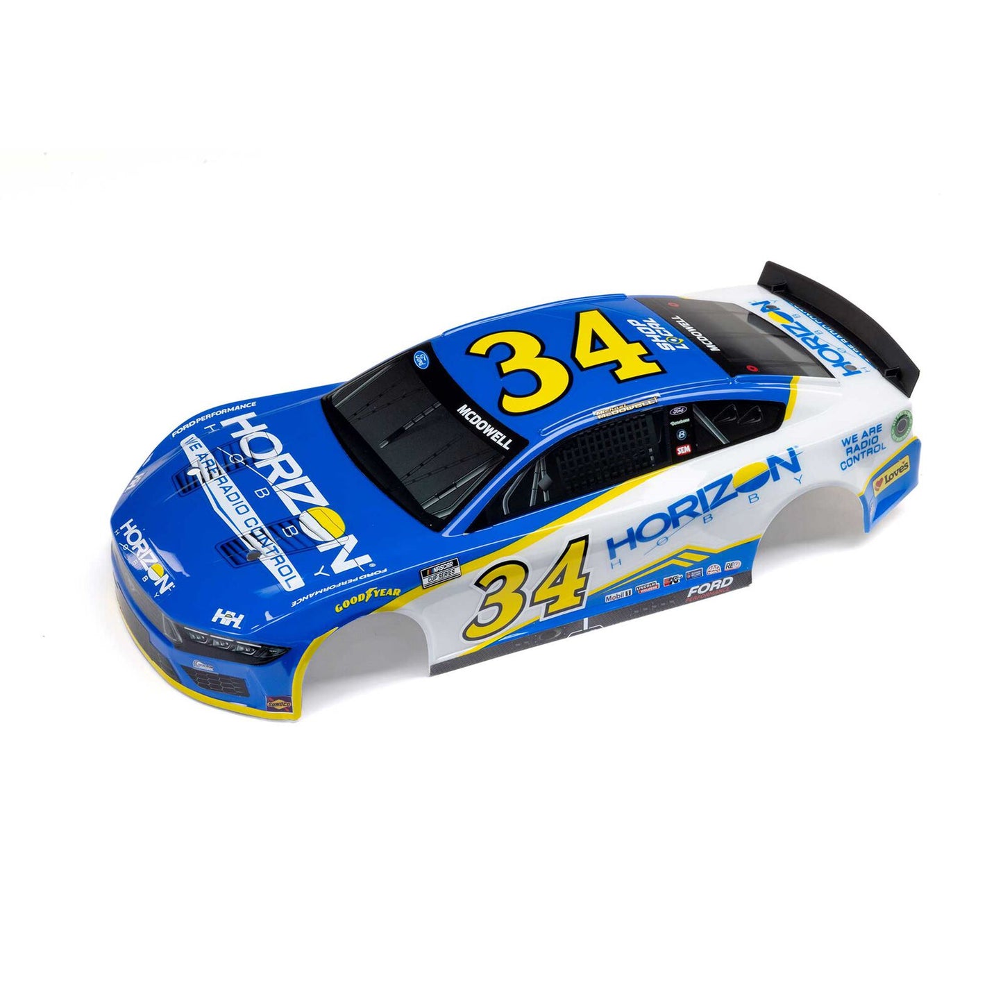 Losi LOS1922 McDowell #34 NASCAR Body