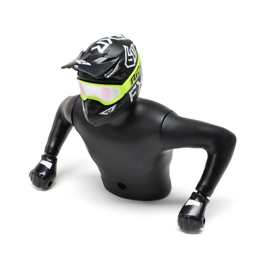 Losi LOS2284 Rider Figure Upper Yellow