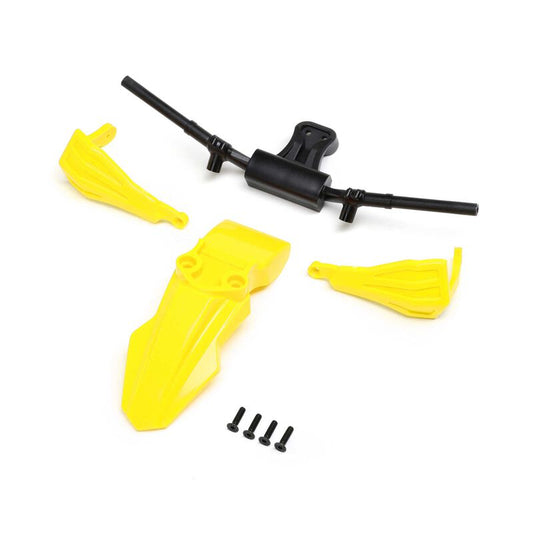 Losi LOS2292 Fender Handguards Handle Bars Yellow