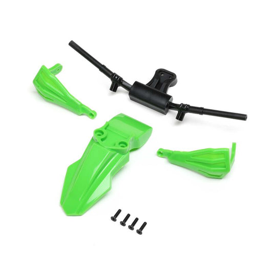 Losi LOS2308 Green Fender Handguards Handlebars