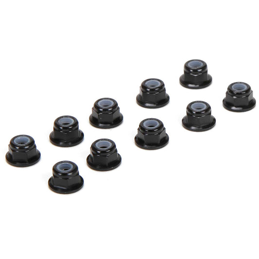 Losi LOS3576 M3 Flanged Aluminum Lock Nuts