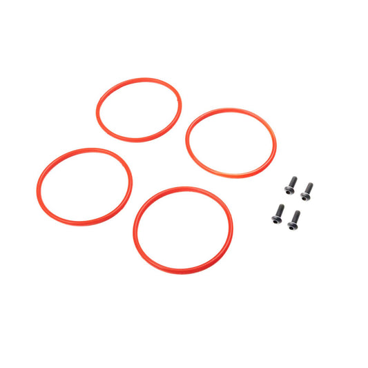 Losi LOS3693 Bleeder Shock Cap Screws Washers