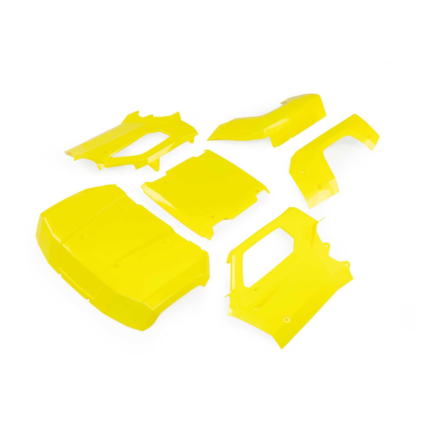 Losi LOS4348 Body Set Complete Yellow