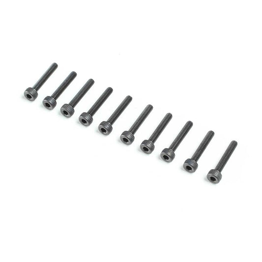 Losi 22S Late Model M2 x 12mm Cap Head Screws 10pc LOS-4386