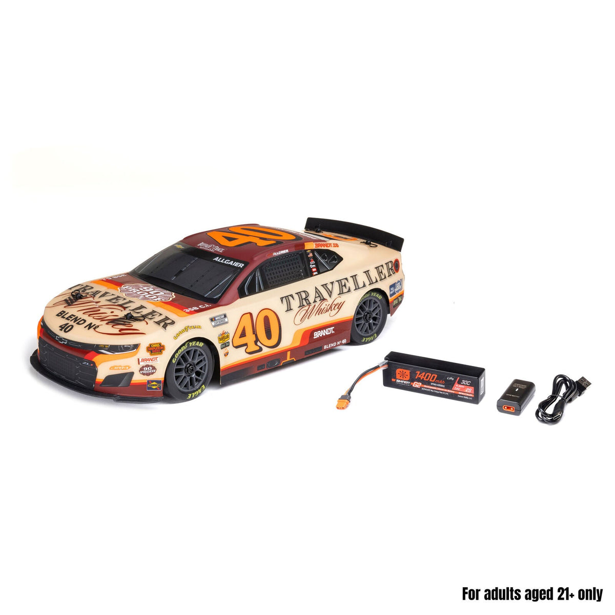 Losi 1/12 NASCAR Justin Allgaier No. 40 RTR