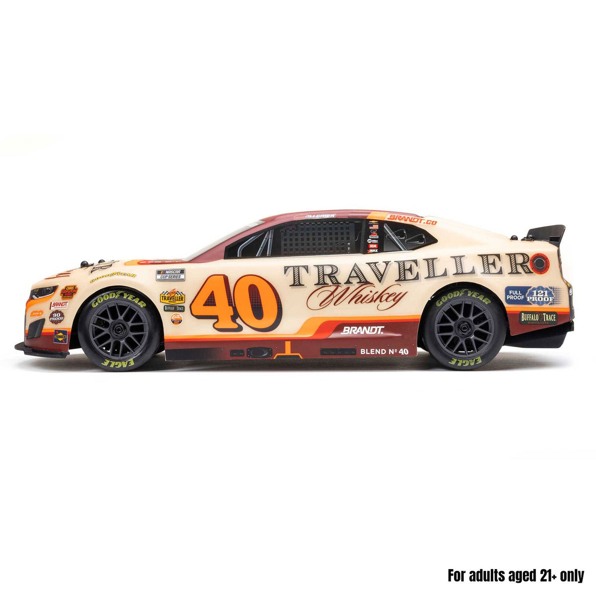 Losi NASCAR No. 40 ZL1 side view