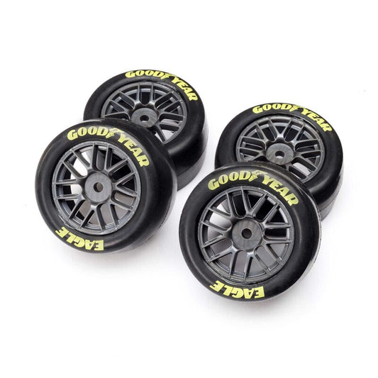 Losi NASCAR Goodyear Eagle Mounted Tires (4) Medium LOS-1914