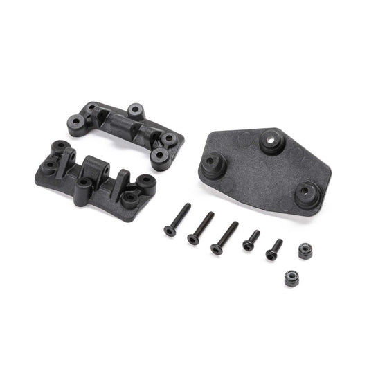 Losi LOS212036 Mini LMT Upper 4-link Mount & Servo Plate