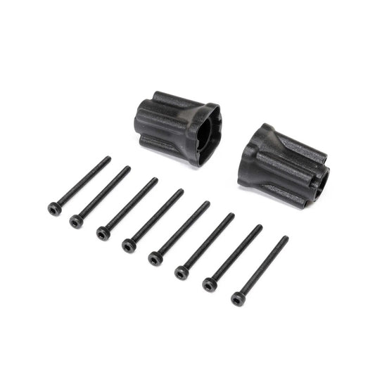 Losi LOS214043 Rear Axle Mount Set 0 deg Mini LMT - PowerHobby
