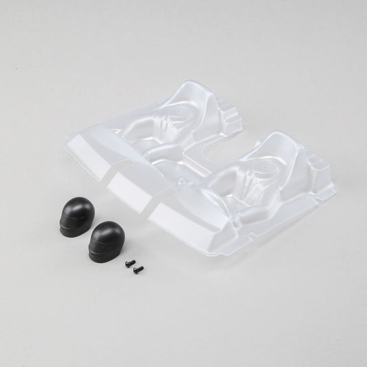 Losi LOS230020 Clear Interior Set with Helmets