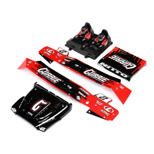 Losi LOS230098 Red Body Driver Set