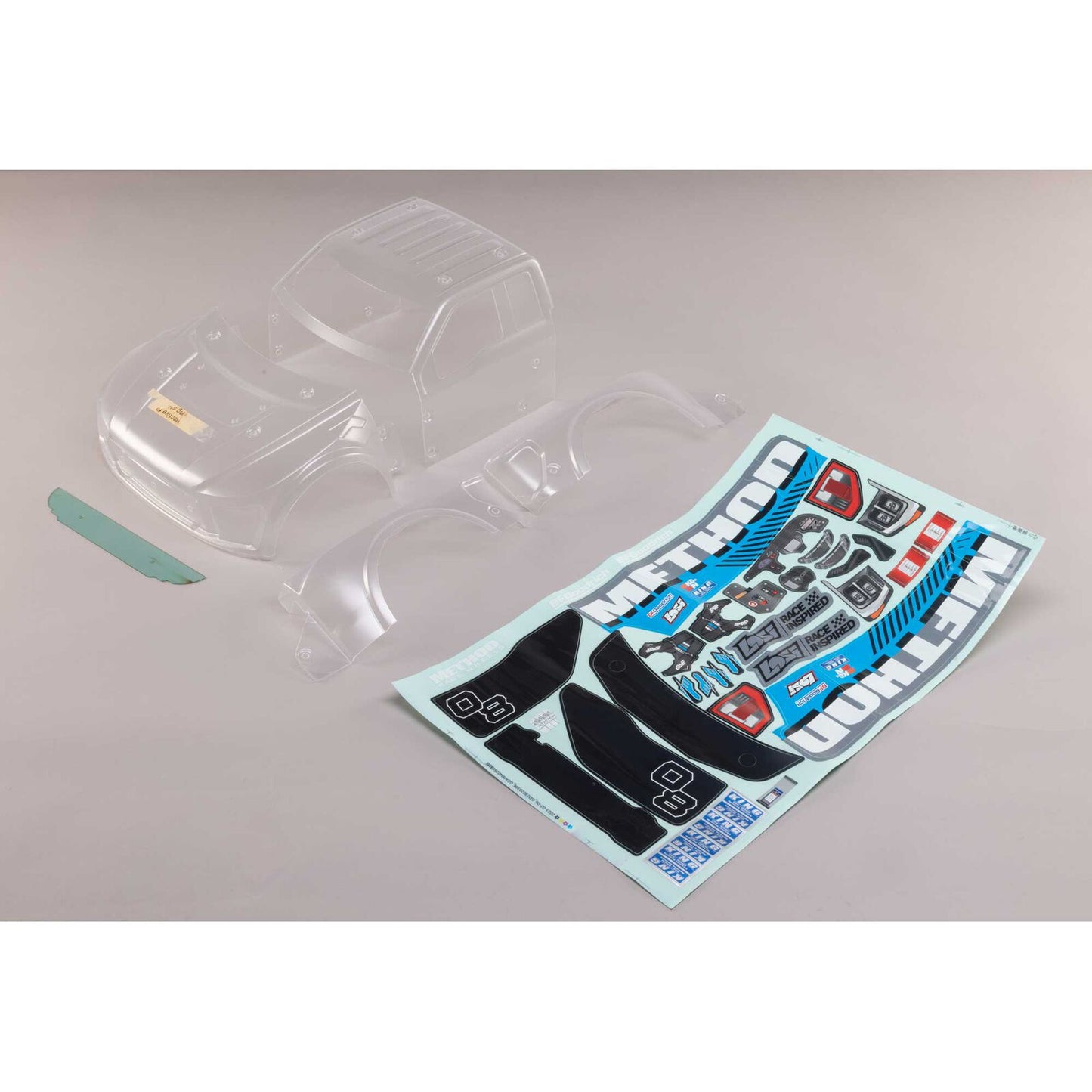 Losi LOS230135 F150 Raptor Clear Body Set