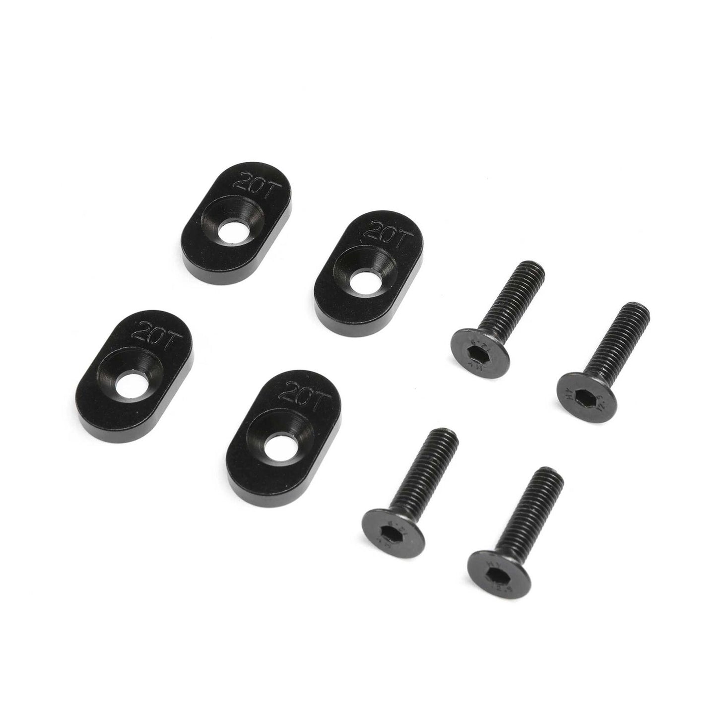 Losi LOS232138 Engine Mount Insert & Screws 20T