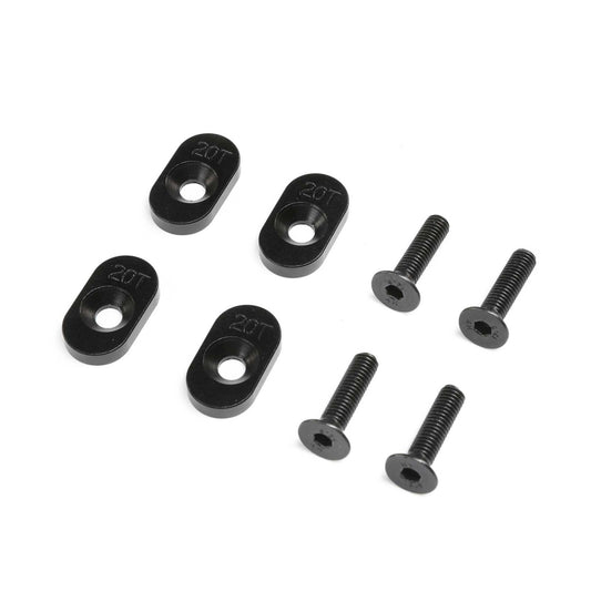 Losi LOS232138 Engine Mount Insert & Screws 20T