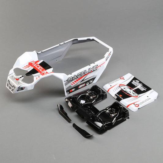 Losi LOS250037 Raceline Wheels Body Set