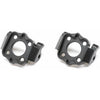 Losi LOS314008 Aluminum Spindle Carrier Set, 0deg, Black: Mini LMT