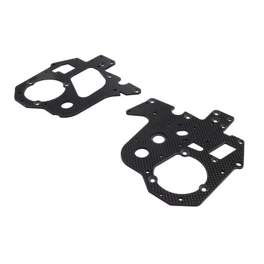 Losi LOS361000 Carbon Chassis Plate Set