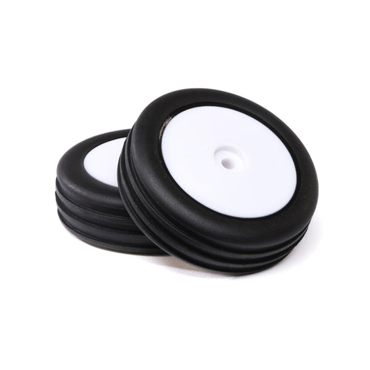 Losi LOS41049 Wide Body Rib Tires White