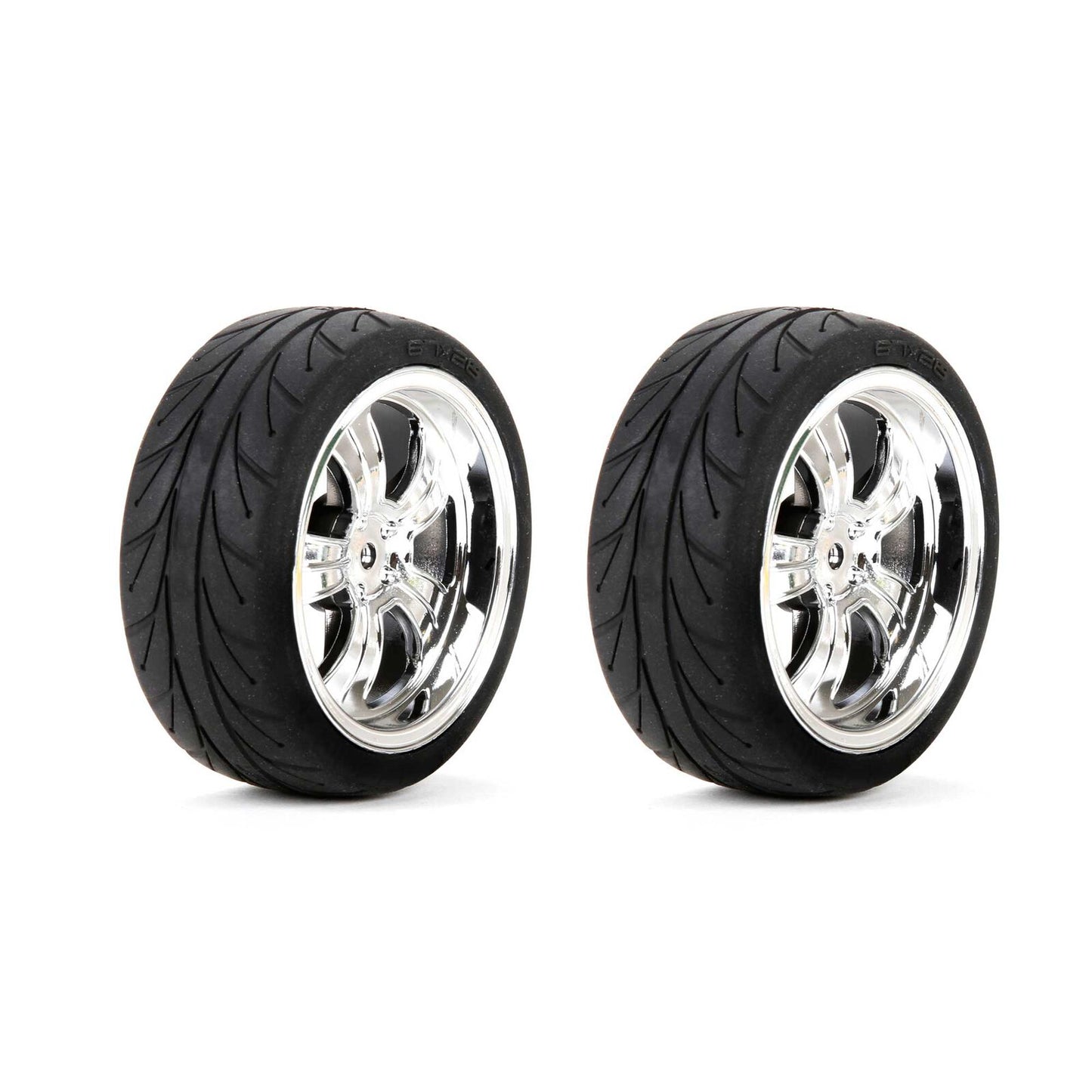 Losi LOS43038 Mounted FR 5-Spoke Wheel