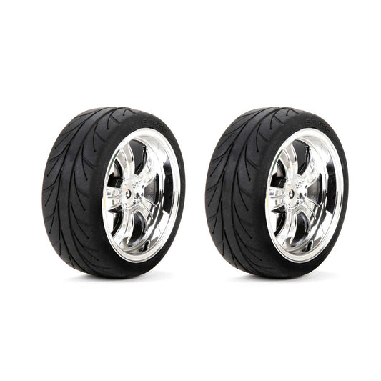 Losi LOS43038 Mounted FR 5-Spoke Wheel