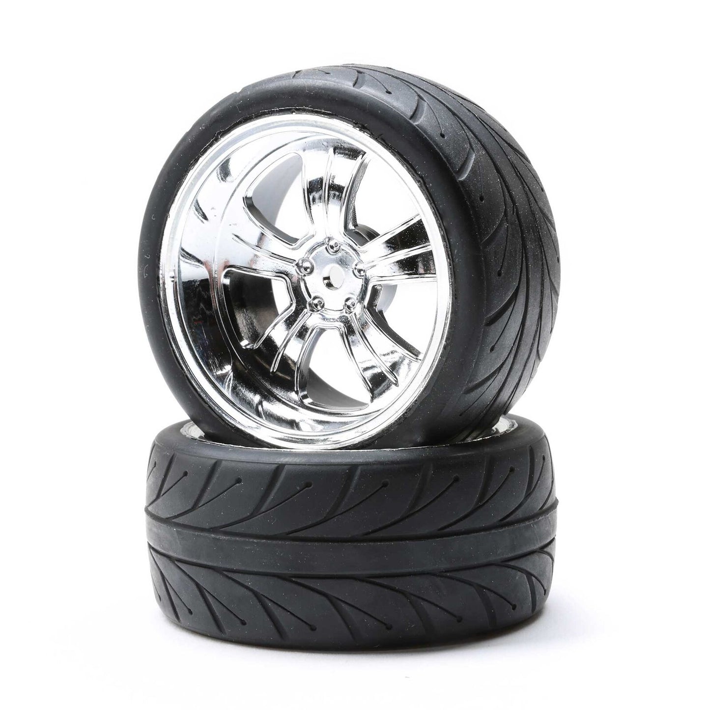 Losi LOS43039 Mounted RR 5-Spoke Wheel
