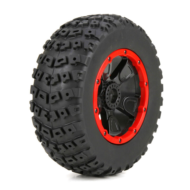 Losi LOS45004 Front Rear Pre-Mounted Tires