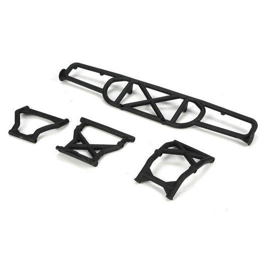 Team Losi LOSB2417 Rear Bumper Pack Ten-SCTE