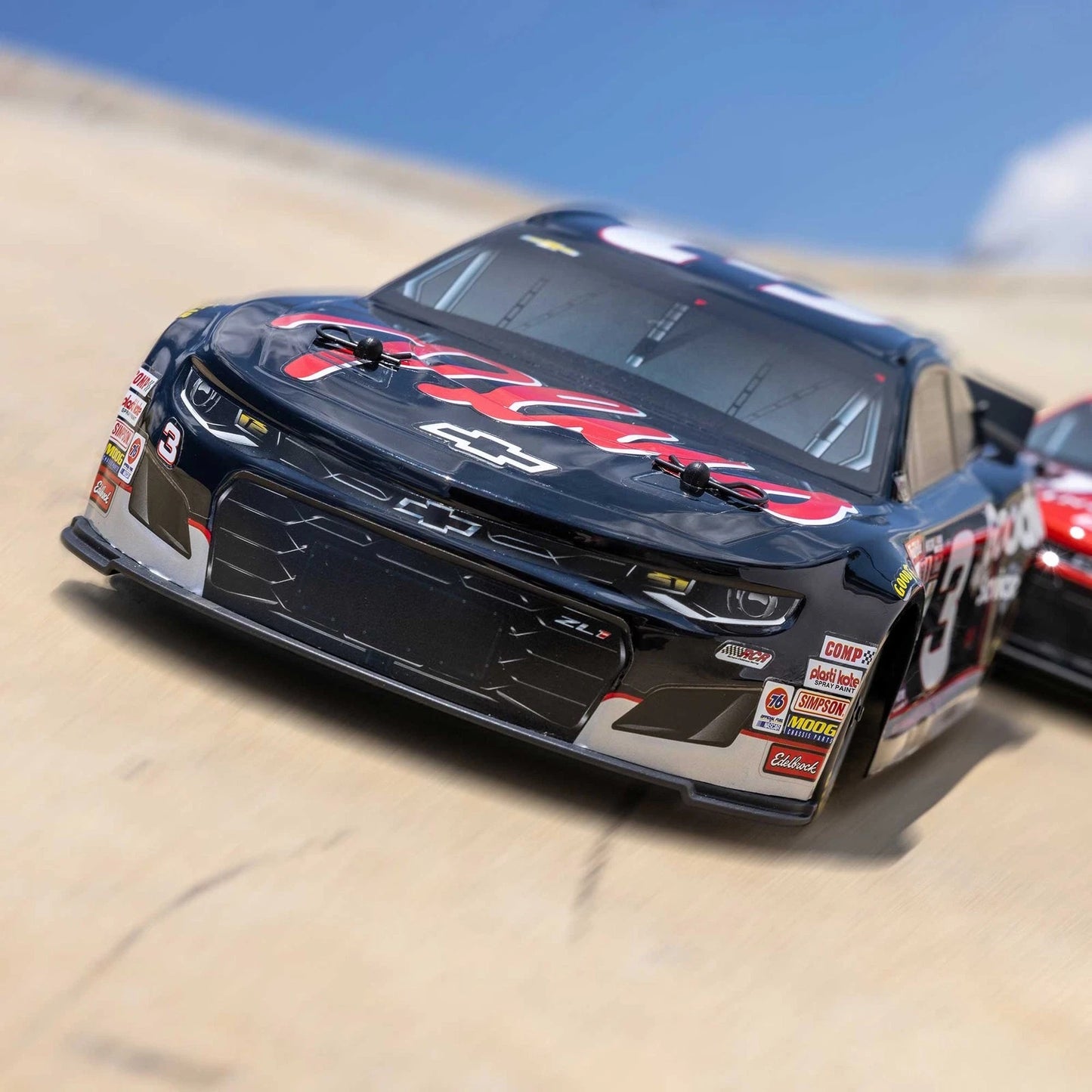 Losi F1122503 - 1/12 NASCAR RC RCR No. 3 GM Goodwrench Chevrolet ZL1 2S AWD RTR