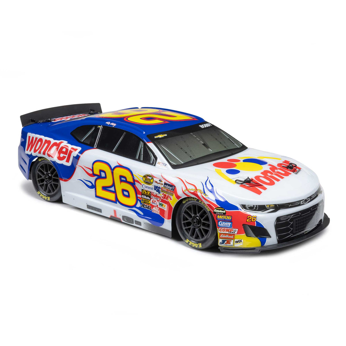 Losi LOSF1122626 1/12 NASCAR Ricky Bobby No. 26 Wonder Bread Chevrolet RTR